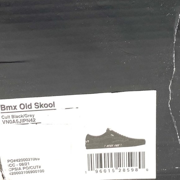 💖MEGA SALE💖VANS Bmx Old Skool Cuff Black Green Suede   Women’s  VN0A5JIPN42 - Picture 2 of 11